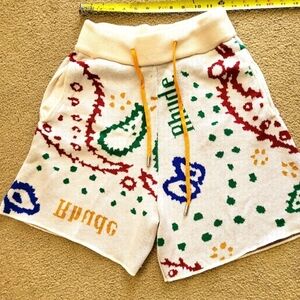 Rhude Multicolor Knit Shorts